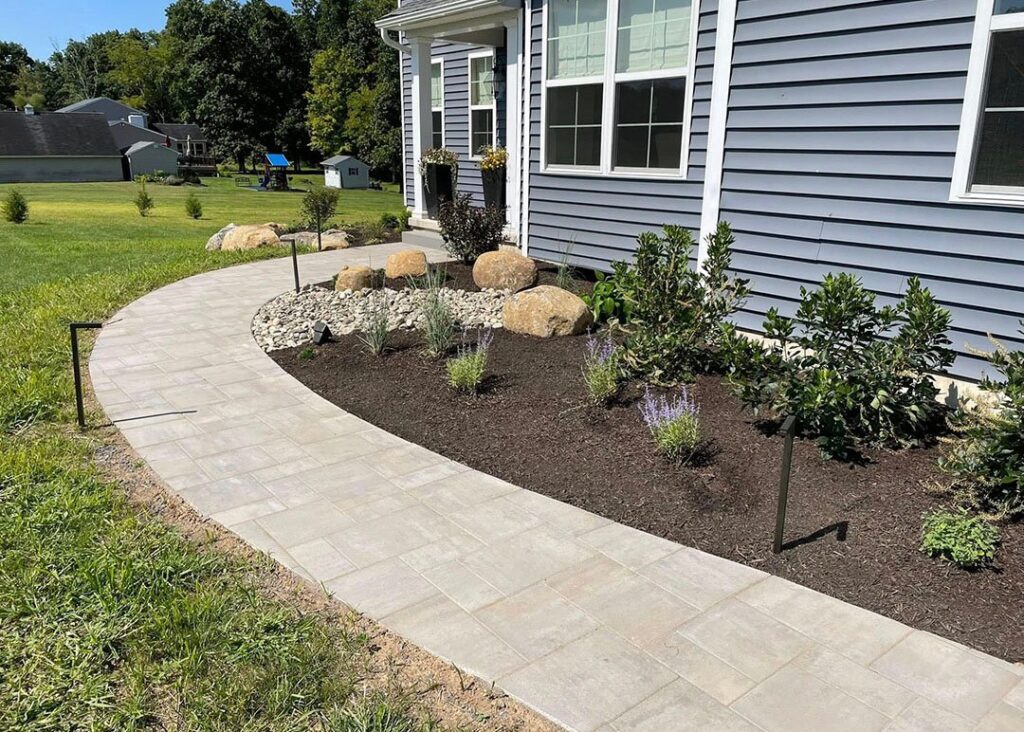 Paver Installation in Central Bucks County, PA | JWS Land LLC Patios, Walkways & Driveways
